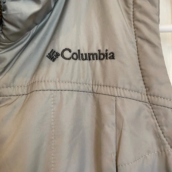 Columbia Tan Cream Womens Vest size Small - Picture 10 of 13